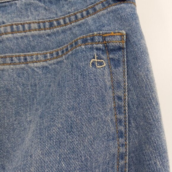 Rag & Bone Boyfriend Jeans In Potassium Wash Women's 25 Mid Rise Relaxed Fit - Picture 3 of 12